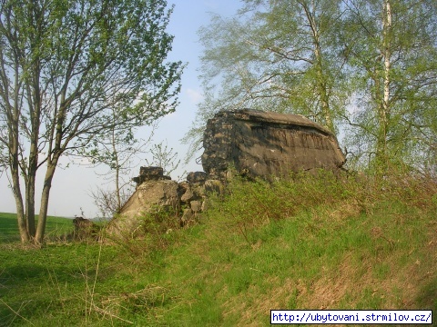 Bunkr na pozemku připadajícímu k rekreačnímu objektu Vodní ráj