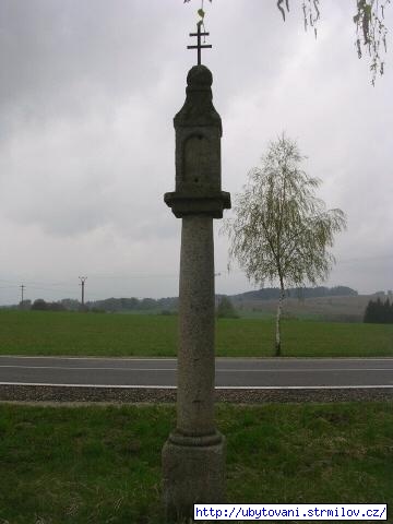 Boží muka u Strmilova směrem na Kunžak