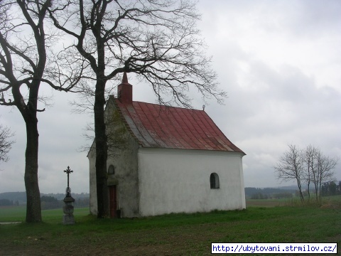 Kaple sv. Anny mezi Strmilovem a Českou Olešnou