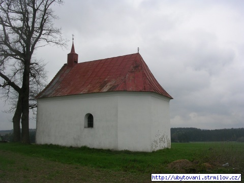 Kaple sv. Anny mezi Strmilovem a Českou Olešnou