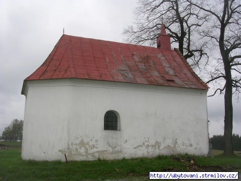 Kaple sv. Anny mezi Strmilovem a Českou Olešnou