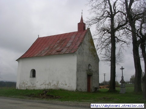 Kaple sv. Anny mezi Strmilovem a Českou Olešnou
