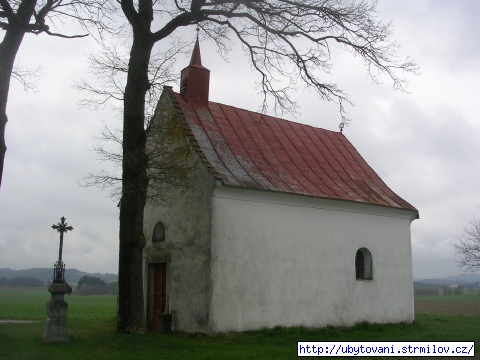 Kaple sv. Anny mezi Strmilovem a Českou Olešnou
