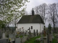 Románský kostel sv. Ondřeje na strmilovském hřbitově