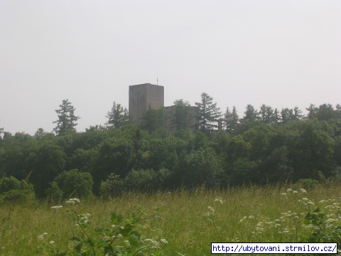 Landštejn - pohled z dálky