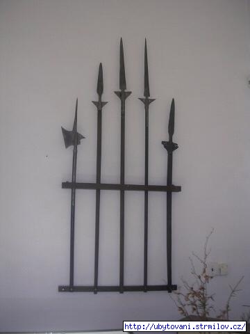 Exponáty v hradním muzeu